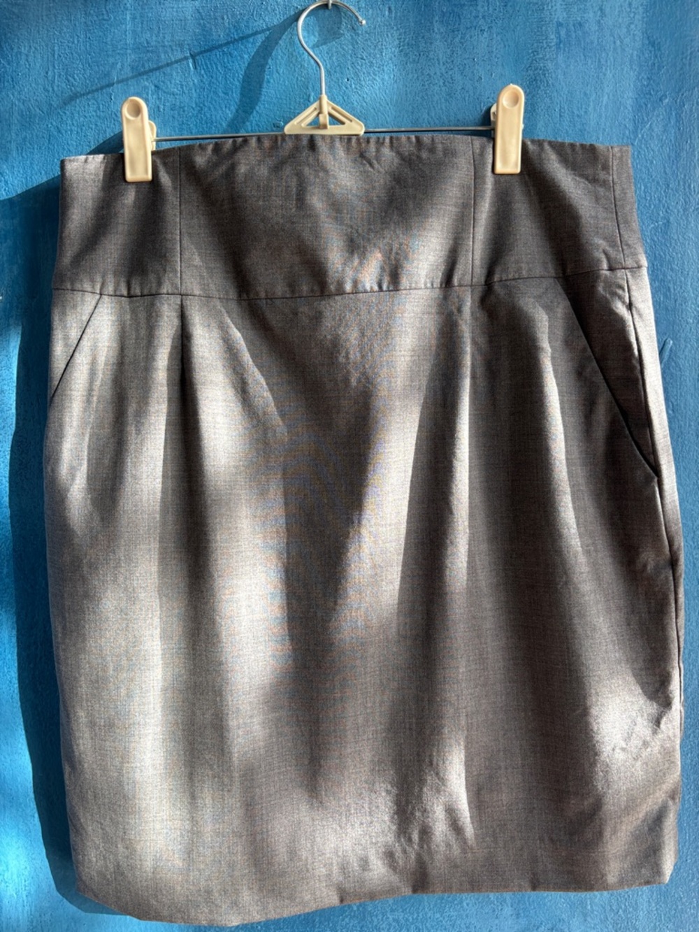Classic Black Pleated Women's Skirt